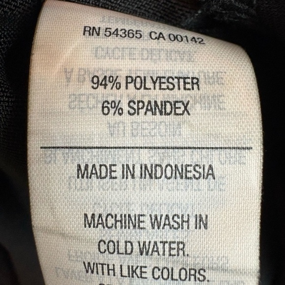 Nygard Collections Black Pullover with Rhinestones Accents and Side Ruching - Picture 9 of 10